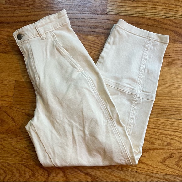 Everlane the utility barrel pant in bone size 00 - Picture 4 of 10
